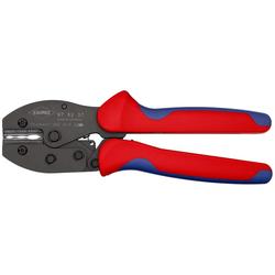 Knipex PreciForce® Crimpzange mit Mehrkomponenten-Hüllen brüniert 220 mm Nr. 97 52 37