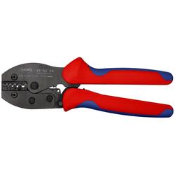Knipex PreciForce® Crimpzange mit Mehrkomponenten-Hüllen brüniert 220 mm (SB-Karte/Blister) Nr. 97 52 38 SB