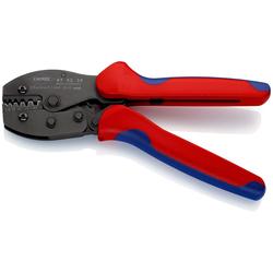 Knipex PreciForce® Crimpzange mit Mehrkomponenten-Hüllen brüniert 220 mm (SB-Karte/Blister) Nr. 97 52 38 SB