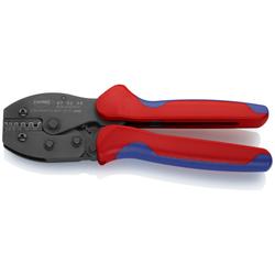 Knipex PreciForce® Crimpzange mit Mehrkomponenten-Hüllen brüniert 220 mm Nr. 97 52 38
