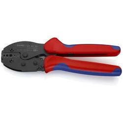 Knipex PreciForce® Crimpzange mit Mehrkomponenten-Hüllen brüniert 220 mm Nr. 97 52 50