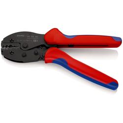 Knipex PreciForce® Crimpzange mit Mehrkomponenten-Hüllen brüniert 220 mm Nr. 97 52 50