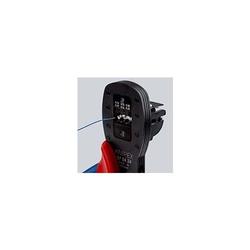 Knipex Crimpzange für Miniaturstecker Parallelcrimp mit Mehrkomponenten-Hüllen brüniert 190 mm Nr. 97 54 24