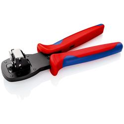 Knipex Crimpzange für Miniaturstecker Parallelcrimp für Stecker der Serie Mini-Fit™ von Molex LLC mit Mehrkomponenten-Hüllen brüniert 190 mm Nr. 97 54 25