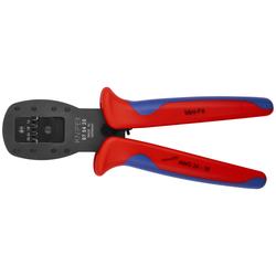 Knipex Crimpzange für Miniaturstecker Parallelcrimp Zum Vercrimpen von Steckern der Serie Mini-Fit® von Molex LLC mit Mehrkomponenten-Hüllen brüniert 190 mm Nr. 97 54 26