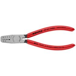 Knipex Crimpzange für Aderendhülsen mit Kunststoff überzogen 145 mm (SB-Karte/Blister) Nr. 97 61 145 A SB