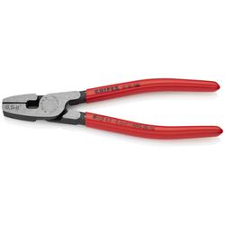 Knipex Crimpzange für Aderendhülsen mit Fronteinführung mit Kunststoff überzogen 180 mm Nr. 97 81 180