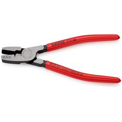 Knipex Crimpzange für Aderendhülsen mit Fronteinführung mit Kunststoff überzogen 180 mm Nr. 97 81 180