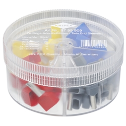 Knipex Sortimentsboxen mit Twin-Aderendhülsen Nr. 97 99 909