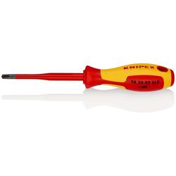 Knipex Schraubendreher (Slim) PlusMinus Phillips PH® isolierender Mehrkomponenten-Griff, VDE-geprüft brüniert 212 mm Nr. 98 24 02 SLS