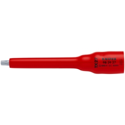Knipex Steckschlüsseleinsatz 3/8 Zoll für TX27 123 mm Nr. 98 29 27