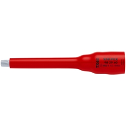Knipex Steckschlüsseleinsatz 3/8 Zoll für TX40 123 mm Nr. 98 29 40