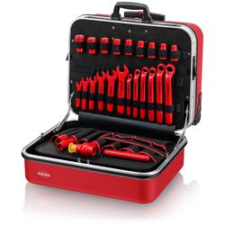 Knipex Werkzeugkoffer BIG Twin Move RED Elektro Kompetenz Nr. 98 99 15