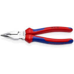 Knipex Spitz-Kombizange, verchromt mit 2K-Griffen Nr. 08 25 185