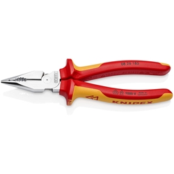 Knipex Spitz-Kombizange, verchromt und VDE geprüft Nr. 08 26 185
