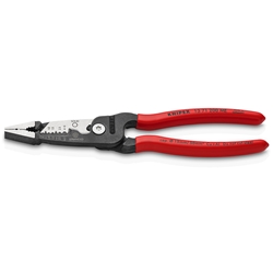 Knipex Multifunktions-Elektrikerzange, mit getauchten Griffen Nr. 13 71 200 ME