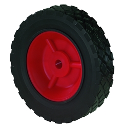 Rad, Rad Ø 146mm, PVC schwarz, Radb. 32mm, Nabenl. 34mm, Gleitlager, Radk. Kunststoff, Tragkr. 35kg Nr. A75.146