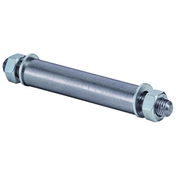 Achsmaterial für pannensichere Schubkarrenräder, Typ Capito, Innengewinde, 20x127mm, passend zu Radtyp: D16.400 Nr. Achsmat.F.BO20
