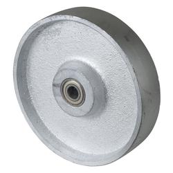 Rad, Rad Ø 250mm, Guss, Radb. 54mm, Nabenl. 60mm, Kugellager, Radk. Guss, Tragkr. 1.400kg Nr. C81.250