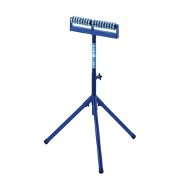 Rollständer, Allseitenrollen-Leiste 350mm lang, mit 17 Allseitenrollen, Kunststoff, 3-Fuß-Konstruktion, H 630 - 1100mm, Tragkr. 100kg Nr. ROLLST..A