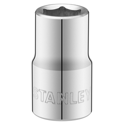 Stanley 1/2 Zoll 6-Kant Stecknuss 13mm mit MaxiDrive-Profil Nr. STMT86513-0