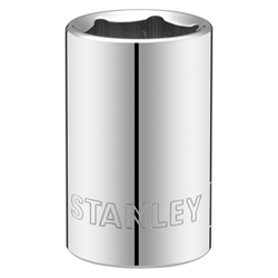 Stanley 1/2 Zoll 6-Kant Stecknuss 17mm mit MaxiDrive-Profil Nr. STMT86517-0