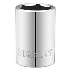 Stanley 1/2 Zoll 6-Kant Stecknuss 19mm mit MaxiDrive-Profil Nr. STMT86519-0