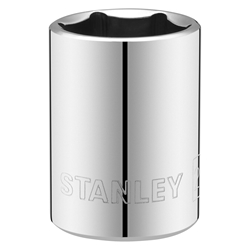 Stanley 1/2 Zoll 6-Kant Stecknuss 21mm mit MaxiDrive-Profil Nr. STMT86521-0
