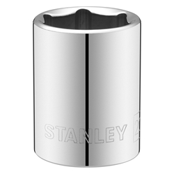 Stanley 1/2 Zoll 6-Kant Stecknuss 23mm mit MaxiDrive-Profil Nr. STMT86523-0