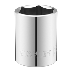 Stanley 1/2 Zoll 6-Kant Stecknuss 24mm mit MaxiDrive-Profil Nr. STMT86524-0