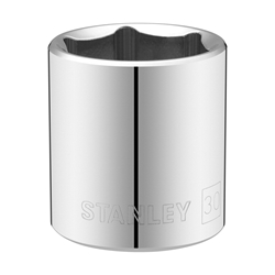 Stanley 1/2 Zoll 6-Kant Stecknuss 30mm mit MaxiDrive-Profil Nr. STMT86530-0