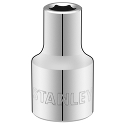 Stanley 1/2 Zoll 6-Kant Stecknuss 8mm mit MaxiDrive-Profil Nr. STMT86508-0