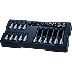Stanley Modul 1/2 Zoll Bit-Steckschlüssel Set, 24-tlg. Nr. STMT1-74176