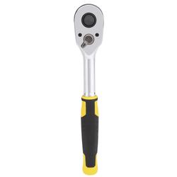 Stanley 1/2 Zoll Umschaltknarre, 72 Zähne, Griff aus Bi-Material für Kontrolle und Komfort Nr. STMT82665-0