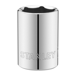 Stanley 1/4 Zoll 6-Kant Stecknuss 13mm mit MaxiDrive-Profil Nr. STMT86112-0