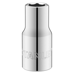 Stanley 1/4 Zoll 6-Kant Stecknuss 6mm mit MaxiDrive-Profil Nr. STMT86103-0
