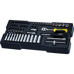 Stanley Modul 1/4 Zoll Steckschlüssel und Zubehör Set, 60-tlg. Nr. STMT1-74175