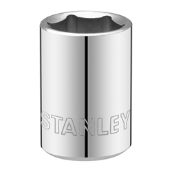 Stanley 3/8 Zoll 6-Kant Stecknuss 13mm mit MaxiDrive-Profil Nr. STMT86308-0