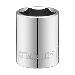 Stanley 3/8 Zoll 6-Kant Stecknuss 17mm mit MaxiDrive-Profil Nr. STMT86312-0