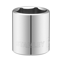 Stanley 3/8 Zoll 6-Kant Stecknuss 19mm mit MaxiDrive-Profil Nr. STMT86314-0