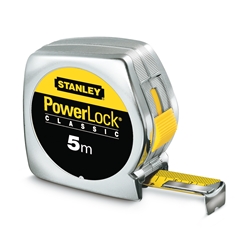 Stanley Bandmaß Powerlock Kunststoff 5m/25mm Nr. 1-33-195