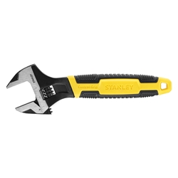 Stanley Einmaulschlüssel MaxSteel verstellb. Gr. 24mm L. 200mm profiliertes Rad Nr. 0-90-948