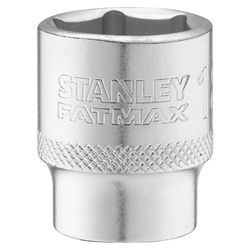 Stanley FatMax 3/8 Zoll 6-Kant Stecknuss 18mm mit MaxiDrive Profil Nr. FMMT17218-0