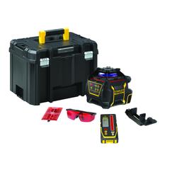 Stanley FatMax Rotations-Laser rot (Alkaline) mit Lotfunktion aufwärts, im PRO-STACK Koffer Nr. FMHT77446-1