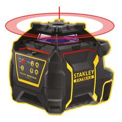 Stanley FatMax Rotations-Laser rot (Lithium-Ionen) mit Lotfunktion auf-/abwärts, im PRO-STACK Koffer Nr. FMHT77449-1