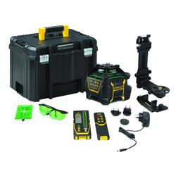 Stanley FatMax Rotations-Laser grün (Lithium-Ionen) mit Lotfunktion auf-/abwärts, im PRO-STACK Koffer Nr. FMHT77448-1