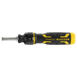 Stanley FatMax SpeedDrive Schraubendreher mit eingebautem Ratschen-Zahnmechanismus für effizientes Arbeiten Nr. FMHT62692-0