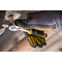 Stanley FatMax 1/4 Zoll High Perfomance Umschaltknarre, 120 Zähne, mit Bi-Material Griff für Kontrolle und Komfort Nr. FMMT82676-0