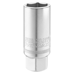Stanley FatMax 3/8 Zoll Zündkerzenschlüssel 21mm mit MaxiDrive Profil Nr. FMMT17226-0
