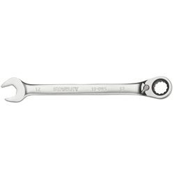 Stanley FatMax Ringmaulschlüssel mit Ratsche 12mm, 72 Zähne, 12-Kant, 15° gekröpft Nr. FMMT13085-0